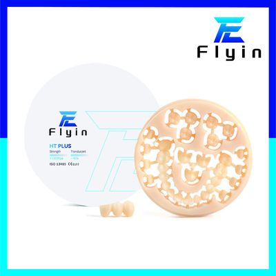 Mua Flyin zircon khối nha khoa đơn lớp zirconia trắng HT-Plus Sức mạnh 1300Mpa răng zirconia trắng online manufacture
