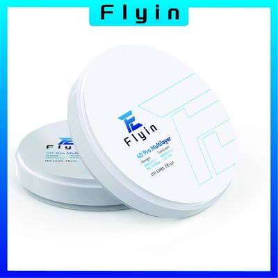 Cad Cam Dental 4D Pro Multilayer Zirconia Block Tấm xuyên suốt 8 lớp