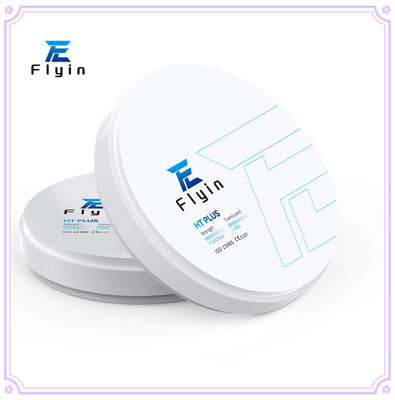 HT Plus Zirconia Dental Block với độ dày khác nhau trong 10-25mm